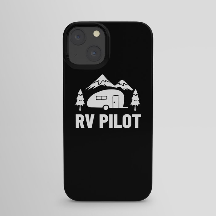 RV Camping Truck Beginner Camper Parks Van iPhone Case