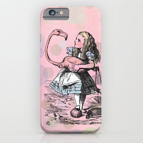 Alice plays Croquet iPhone & iPod Case