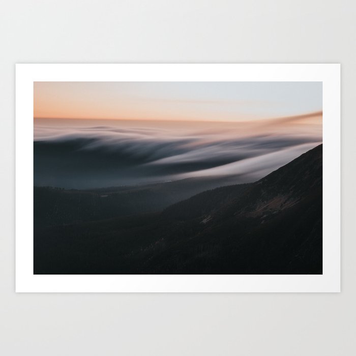 Sunset mood - Landscape and Nature Photography Art Print