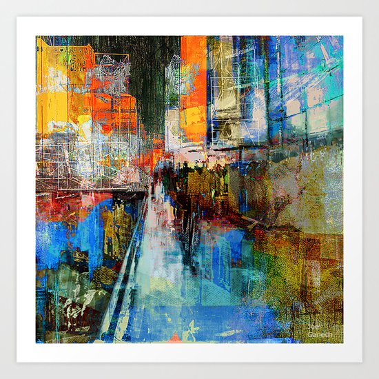 7 th Avenue Art Print