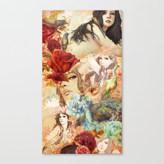 Face to face Canvas Print