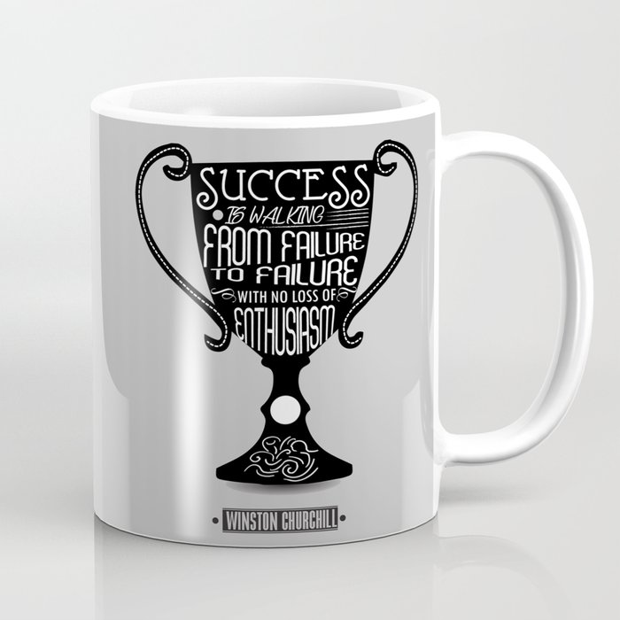 Winston Churchill Quote Mug Gift