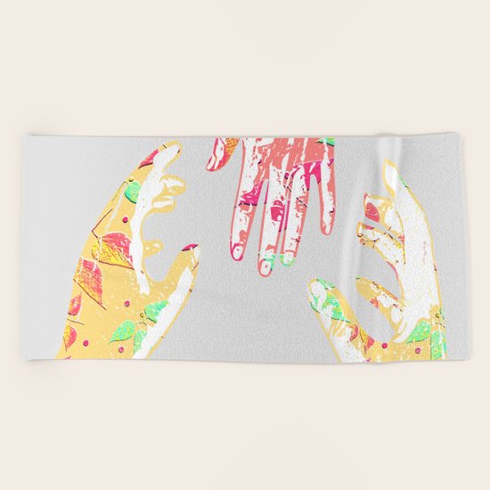 Connection Beach Towel
