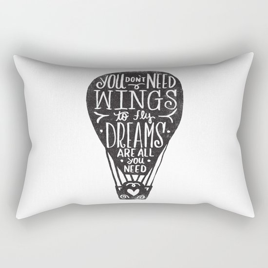 wings & dreams Rectangular Pillow