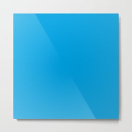 Sleepy Blue Metal Print