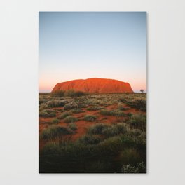Uluru Sunset Canvas Print