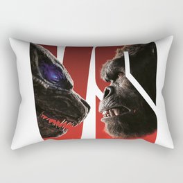 Godzilla vs Kong Movie Rectangular Pillow