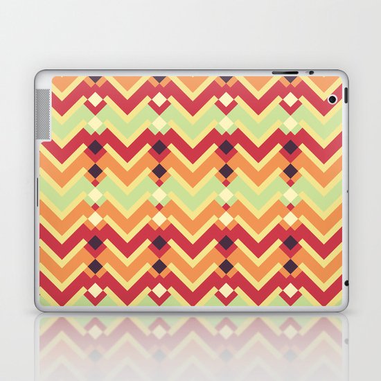Fractal mountains - salad Laptop & iPad Skin