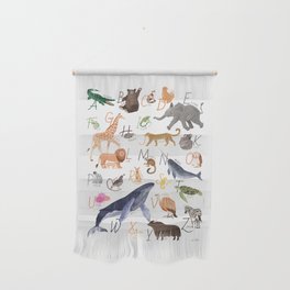 Animal Alphabet Wall Hanging