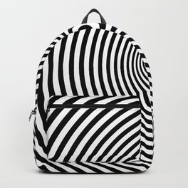 Vortex, optical illusion black and white Backpack | Architecture, Blackandwhite, Graphicdesign 