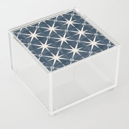 arlo star tile - stone blue Acrylic Box