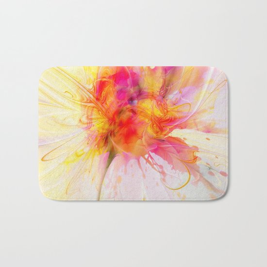 The Birth of a Rose Bath Mat