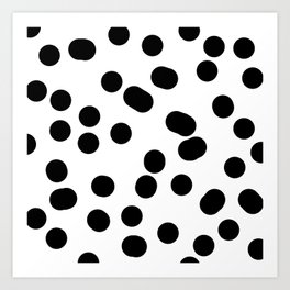 Modern Dots Art Print