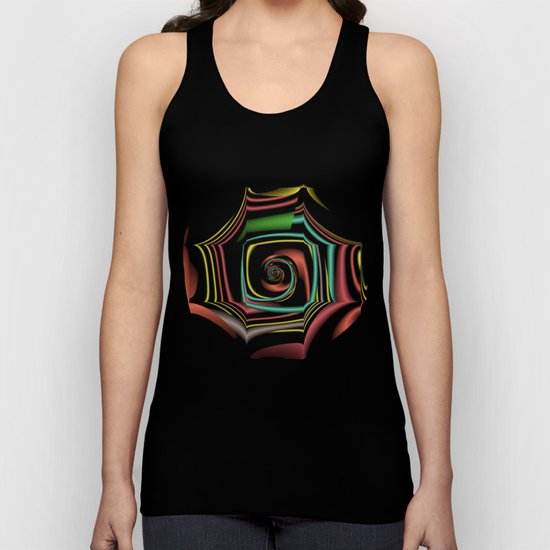 Fall TGS Fractal Abstract Unisex Tank Top