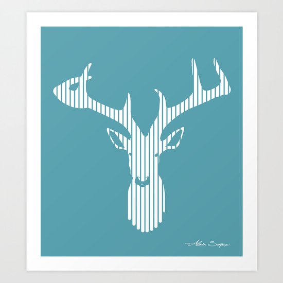 Deer Art Print