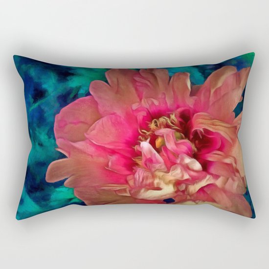 Peony Rectangular Pillow