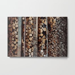 Lumber Metal Print | Stumb, Bulgaria, Wooden, Lumber, Viknitov, Wood, Trunk, Photo, Timber, Brown 