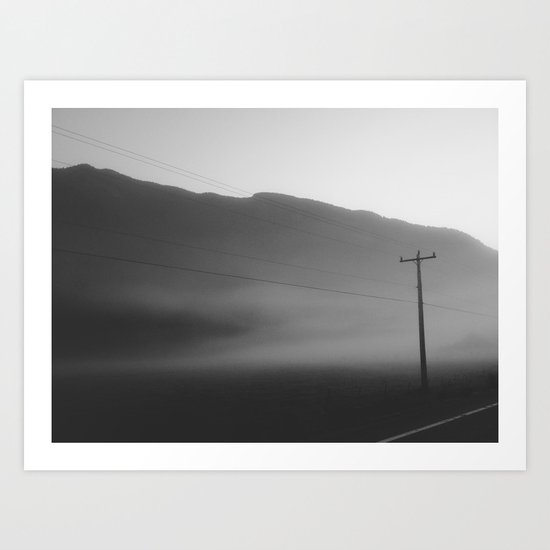 Morning Fog Art Print