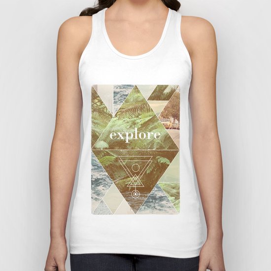 Explore - I Unisex Tank Top