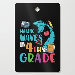 Making Waves In 4th Grade Mermaid Cutting Board
