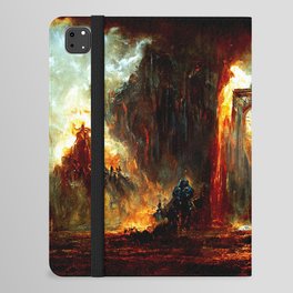 At the Gates of Hell iPad Folio Case