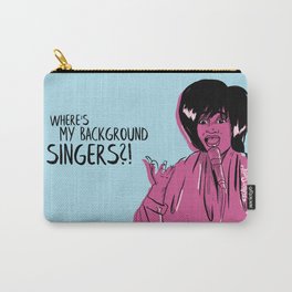 Ms Patti "Where's My Background Singers" Illustrated Carry-All Pouch
