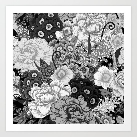 Floral Pattern 44 Art Print by bridax | Society6