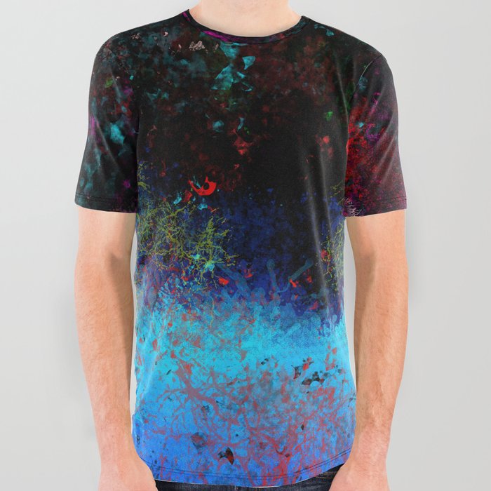 Galaxy All Over Graphic Tee
