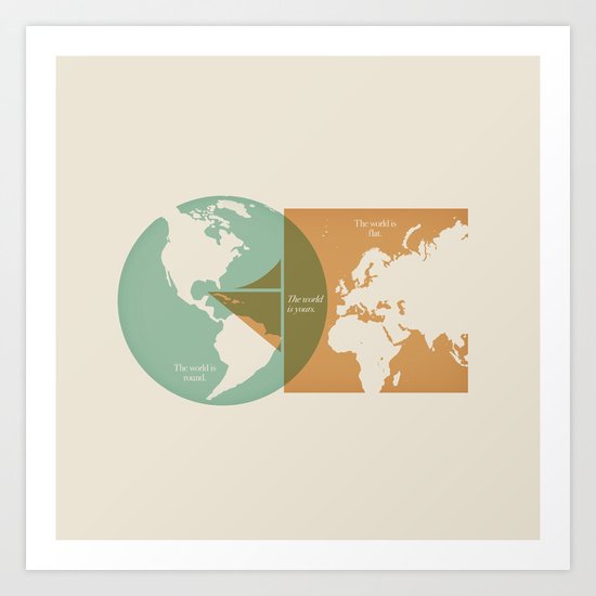 Sail Outside the Box Art Print