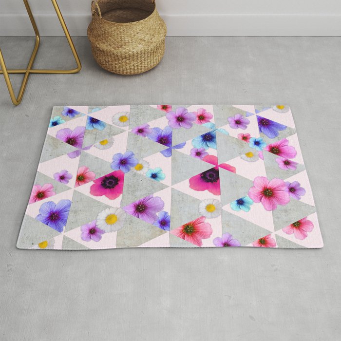 Playing with Flowers Rug