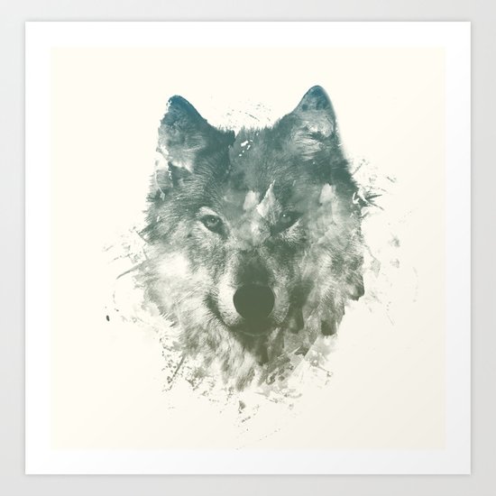 Wolf Like Me Art Print by ruifaria | Society6
