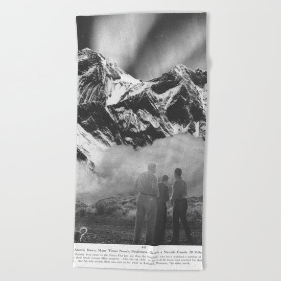 Atomic Flash Beach Towel