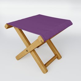 Seance Purple Folding Stool