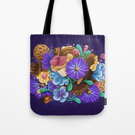 SWEETS & FLOWERS Tote Bag