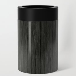 Dark grey wooden surface Can Cooler