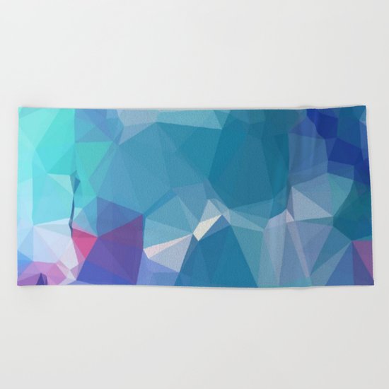 Water Blues Beach Towel