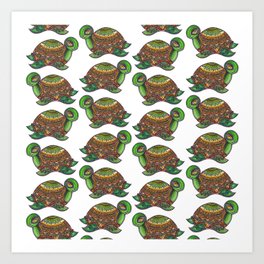 turtles Art Print