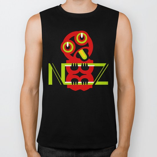 Hei Tiki New Zealand Biker Tank