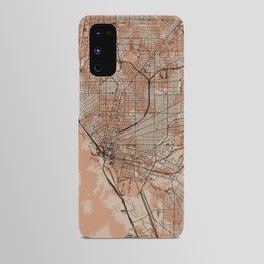 Buffalo - USA, Artistic Map Collage Android Case