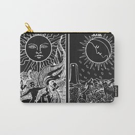 The Sun and Moon Tarot Cards | Obsidian & Pearl Carry-All Pouch