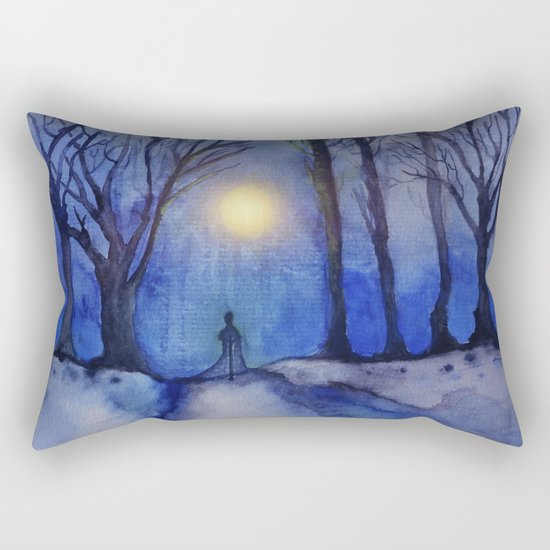 Track 11: A Winter's Tale Rectangular Pillow