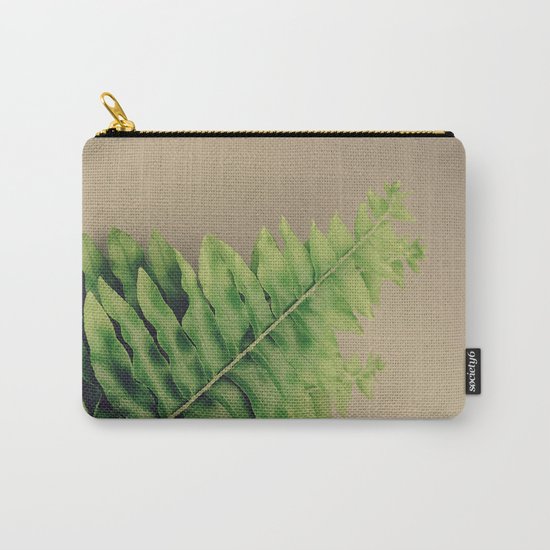 Fern Frond Carry-All Pouch