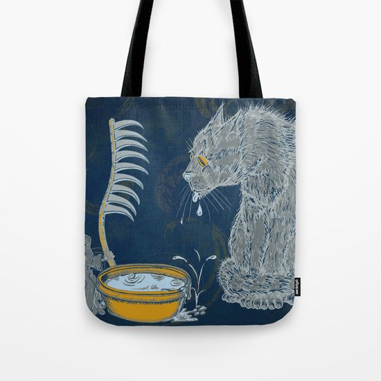 Vision of the Ninth Life Tote Bag