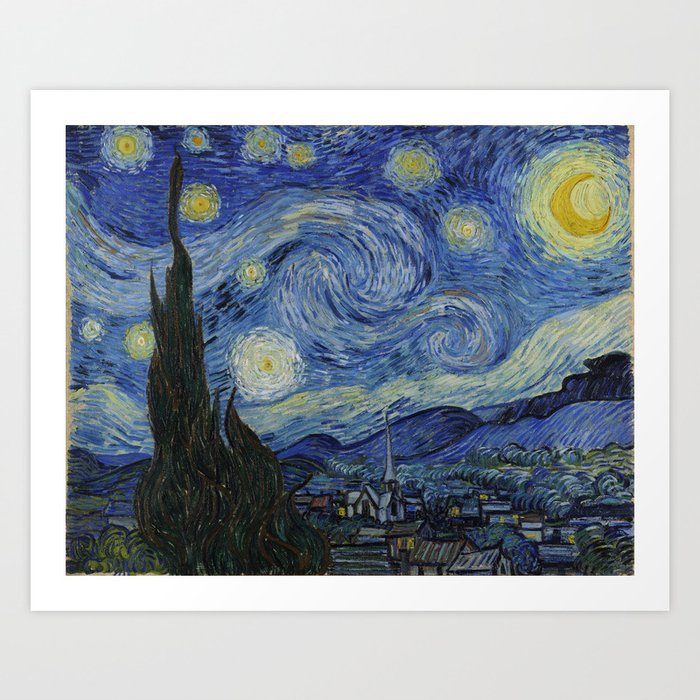 The Starry Night Art Print