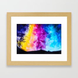 Galaxy Abyss Framed Art Print