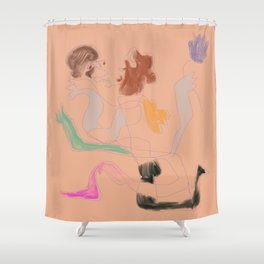 Lovers, Lovers, Lovers Shower Curtain
