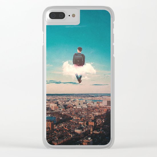 High In The Sky Clear iPhone Case