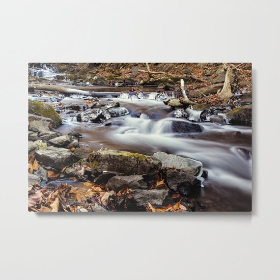 icy stream Metal Print