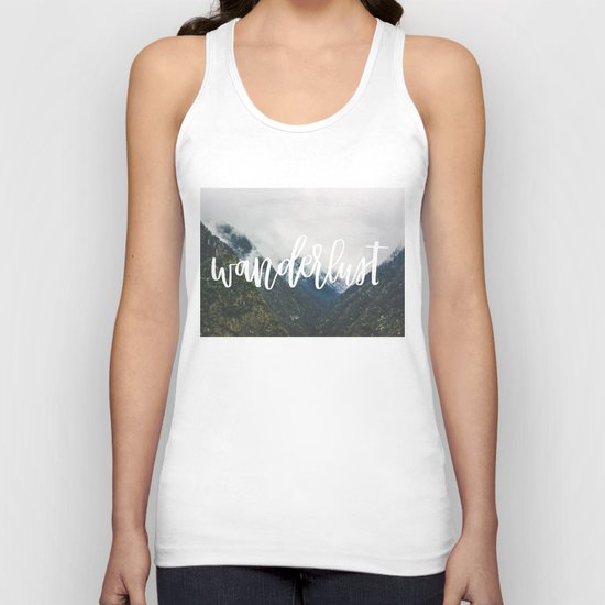 Wanderlust Unisex Tank Top