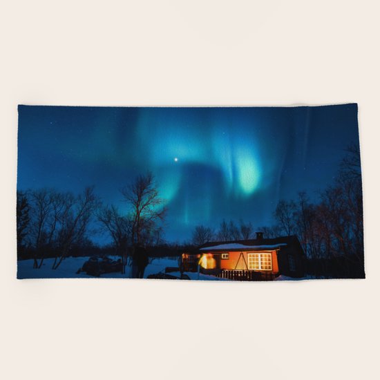 Aurora IV Beach Towel